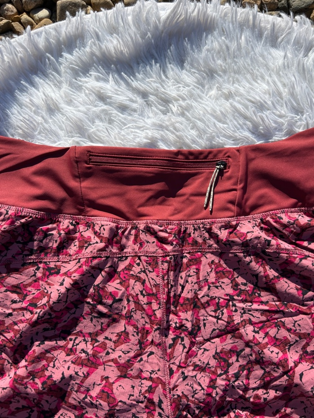 REI Co-Op Swiftland 5" Running Shorts Rocky Ridge Shaded Sumac Size Medium - Picture 12 of 16